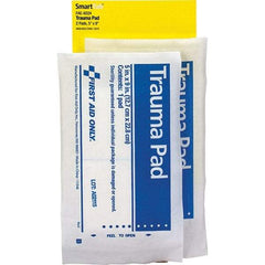 PRO-SAFE - 9" Long x 5" Wide, Trauma Pad - White, Gauze Bandage - Makers Industrial Supply