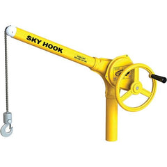 Sky Hook - 500 Lb Steel Lifting Hook Crane - Makers Industrial Supply