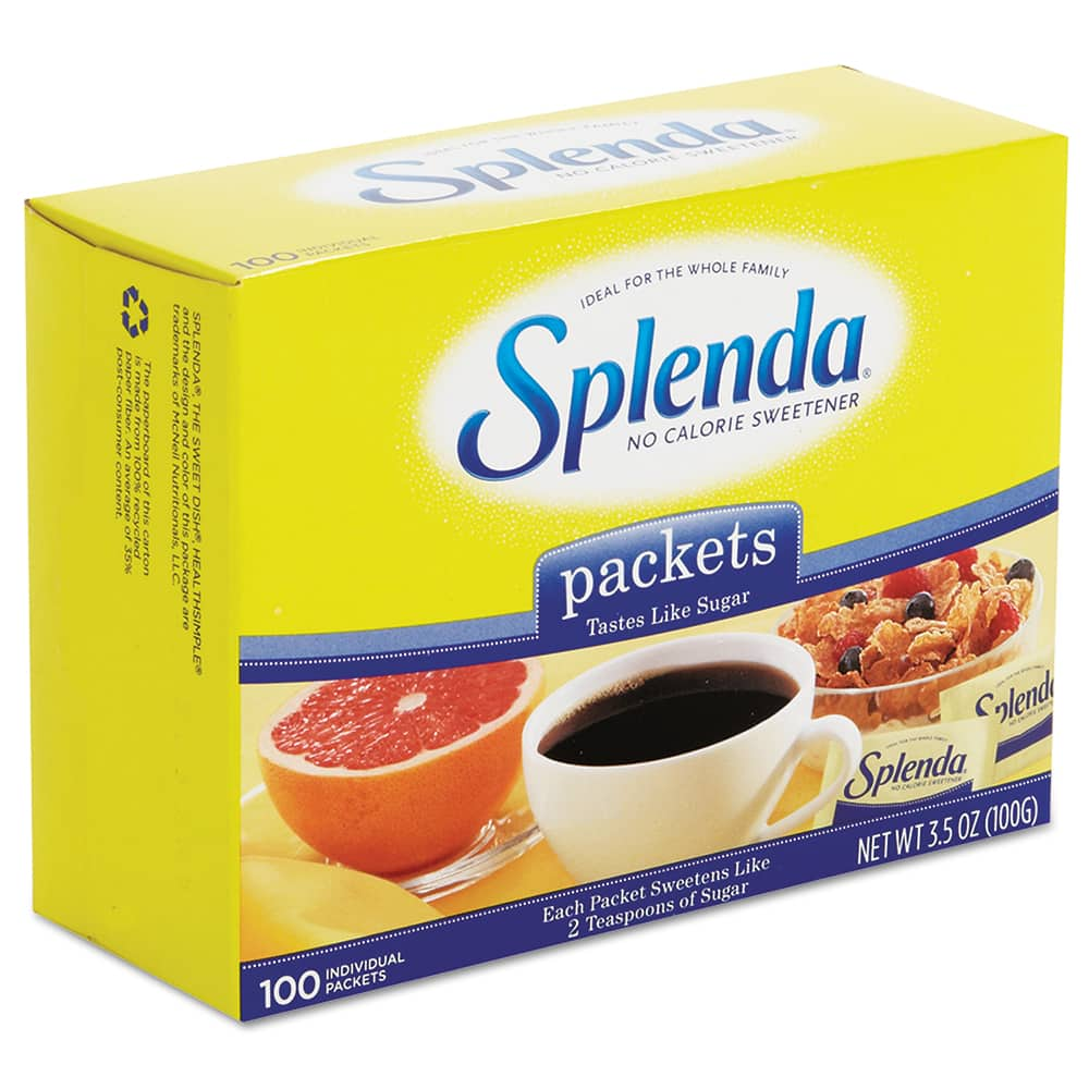 Splenda - Coffee, Tea & Accessories; Breakroom Accessory Type: Condiment ; Breakroom Accessory Description: Coffee Condiments-Sweetener - Exact Industrial Supply