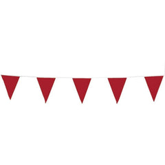 PRO-SAFE - Pennants Color: Red Overall Length (Feet): 105.00 - Makers Industrial Supply