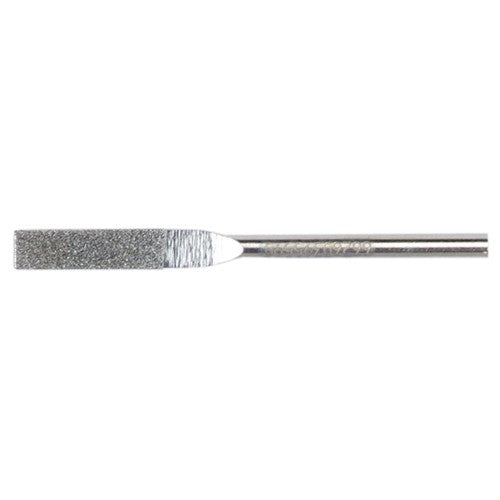 0.157″ × 0.040″ Electroplated Diamond File Flat 100 Grit 5/8″ Diamond - Makers Industrial Supply