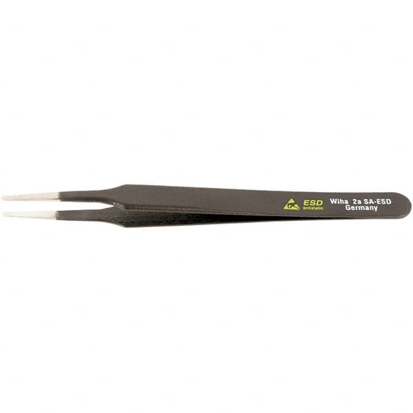 Wiha - Tweezers Type: ESD Safe Pattern: 2A-SA - Makers Industrial Supply