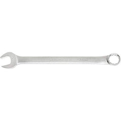 GearWrench - 2-1/4" 12 Point Combination Wrench - 15° Offset Angle, 27.795" OAL, Steel, Satin Finish - Makers Industrial Supply