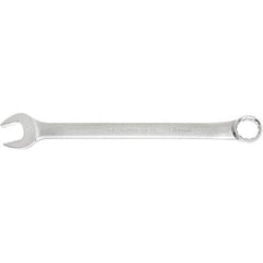 GearWrench - 2-3/4" 12 Point Combination Wrench - 15° Offset Angle, 31.89" OAL, Steel, Satin Finish - Makers Industrial Supply