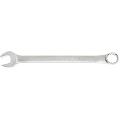 GearWrench - 55mm 12 Point Combination Wrench - 15° Offset Angle, 27.795" OAL, Steel, Satin Finish - Makers Industrial Supply