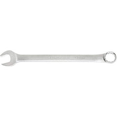 GearWrench - 65mm 12 Point Combination Wrench - 15° Offset Angle, 31.89" OAL, Steel, Satin Finish - Makers Industrial Supply