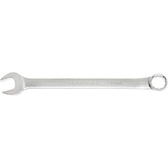 GearWrench - 2-3/16" 12 Point Combination Wrench - 15° Offset Angle, 27.795" OAL, Steel, Satin Finish - Makers Industrial Supply