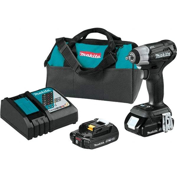 Makita - Cordless Impact Wrenches & Ratchets Voltage: 18.0 Drive Size (Inch): 3/8 - Makers Industrial Supply