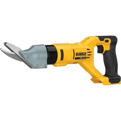 DeWALT - 2,500 SPM, 20 Volt, Pistol Grip Handle, Handheld Cordless Shear - 5/8" Cutting Capacity - Makers Industrial Supply