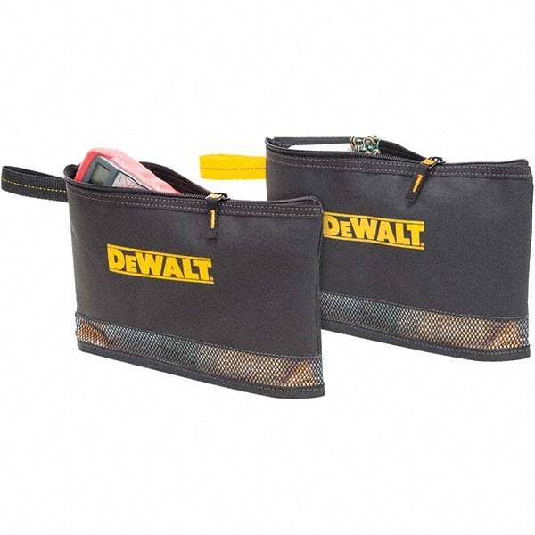 CLC - 6 Pocket Black & Yellow Polyester Tool Bag - 23-3/4" Wide x 9" Deep x 15" High - Makers Industrial Supply