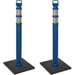 PRO-SAFE - Traffic Barrels, Delineators & Posts Type: Delineator Post Material: Polyethylene - Makers Industrial Supply