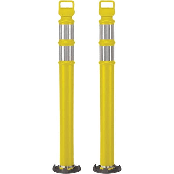 PRO-SAFE - Traffic Barrels, Delineators & Posts Type: Delineator Post Material: Polyethylene - Makers Industrial Supply