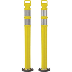 PRO-SAFE - Traffic Barrels, Delineators & Posts Type: Delineator Post Material: Polyethylene - Makers Industrial Supply