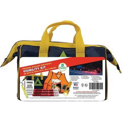 PRO-SAFE - Highway Safety Kits Type: Emergency Roadside Kit Number of Pieces: 14 - Makers Industrial Supply