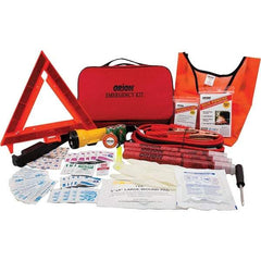 PRO-SAFE - Highway Safety Kits Type: Emergency Roadside Kit Number of Pieces: 79 - Makers Industrial Supply