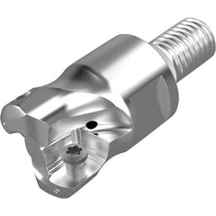 Seco - 12.4mm Cut Diam, 1.8mm Max Depth, M20 20mm Shank Diam, Modular Connection Indexable High-Feed End Mill - Screw Holding Method, LPKT09 Insert, R217.21 Toolholder, Through Coolant - Makers Industrial Supply