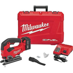 Milwaukee Tool - Cordless Jigsaws Voltage: 18 Strokes per Minute: 0-3500 - Makers Industrial Supply