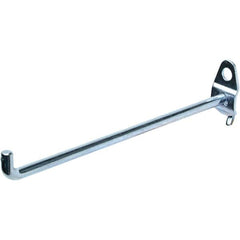 NMC - 6" Long Pegboard Hook - 6" Projection, 90° Bend, Steel - Makers Industrial Supply