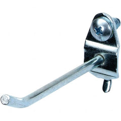 NMC - 2-1/2" Long Pegboard Hook - 2-1/2" Projection, 30° Bend, Steel - Makers Industrial Supply