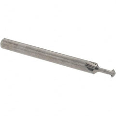 Accupro - 3/32° 3/32" Cut Diam, 0.047" Cut Width, 1/8" Shank, Solid Carbide Double-Angle Cutter - Makers Industrial Supply