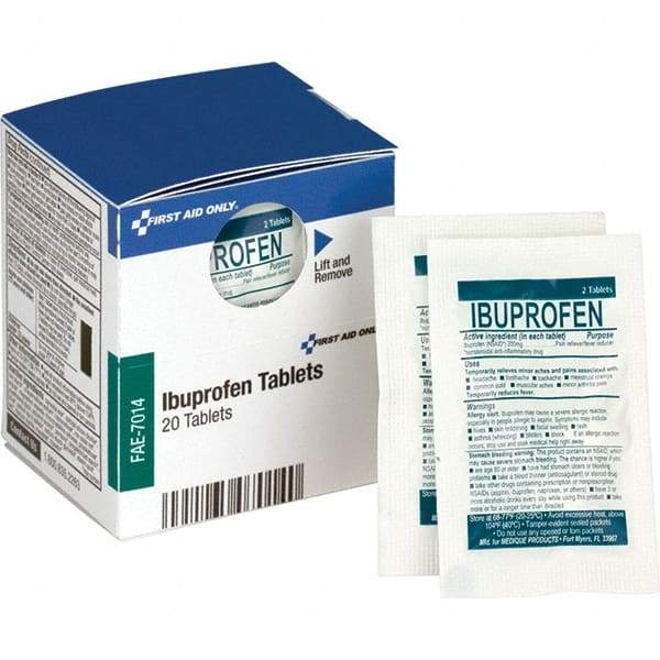 PRO-SAFE - Ibuprofen Tablets - Headache & Pain Relief - Makers Industrial Supply