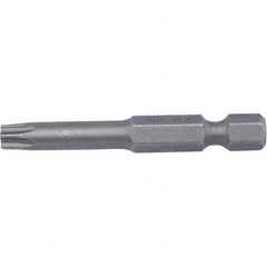 Wiha - T8 Power Bit - 1/4" Drive, 2" OAL - Makers Industrial Supply