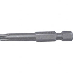 Wiha - T10 Power Bit - 1/4" Drive, 2" OAL - Makers Industrial Supply