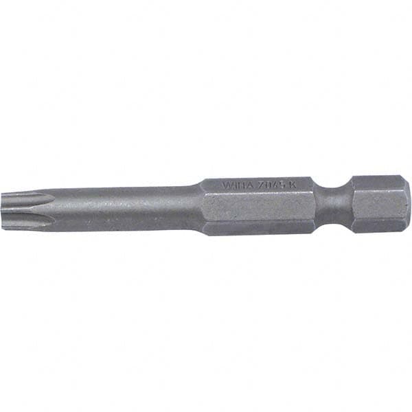 Wiha - T30 Power Bit - 1/4" Drive, 2" OAL - Makers Industrial Supply