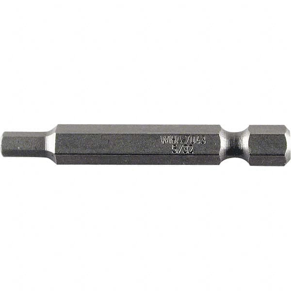 Wiha - 0.14" Power Bit - 1/4" Drive, 2" OAL - Makers Industrial Supply