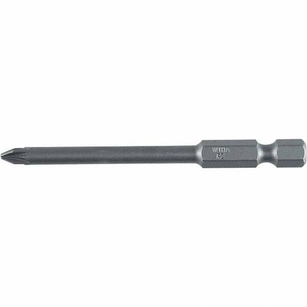 Wiha - PZ.0 Power Bit - 1/4" Drive, 2-3/4" OAL - Makers Industrial Supply