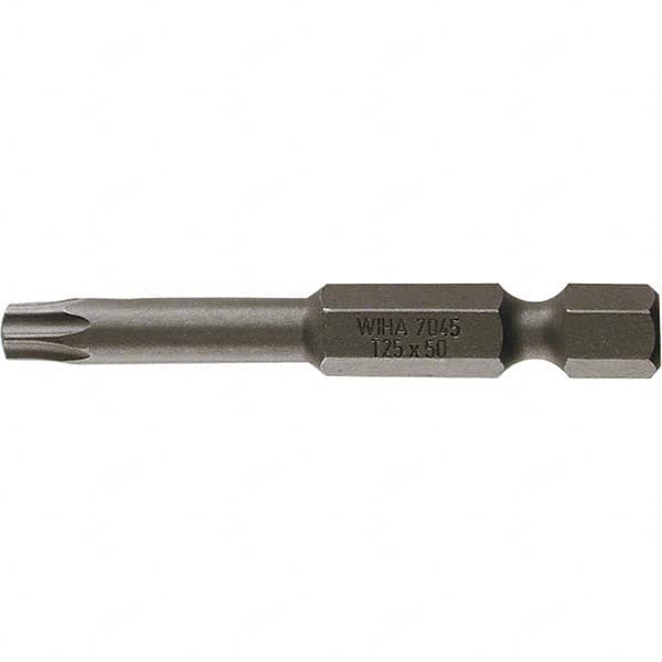 Wiha - T50 Power Bit - 1/4" Drive, 2" OAL - Makers Industrial Supply