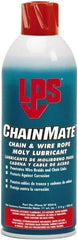 LPS - 16 oz Aerosol Extreme Temperature Chain & Cable Lubricant - Gray/Black, 0 to 300°F - Makers Industrial Supply