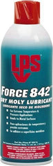 LPS - 11 oz Aerosol Dry Film with Moly Lubricant - Dark Gray, 0°F to 842°F - Makers Industrial Supply