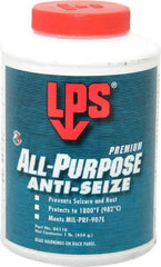 LPS - 1 Lb Can General Purpose Anti-Seize Lubricant - Molybdenum Disulfide, -65 to 1,800°F, Blue/Gray, Water Resistant - Makers Industrial Supply