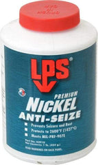 LPS - 1 Lb Can Extreme Temperature Anti-Seize Lubricant - Nickel, -65 to 2,600°F, Silver Gray, Water Resistant - Makers Industrial Supply