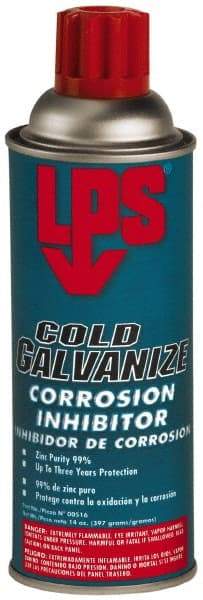 LPS - 14 oz Zinc Cold Galvanizing Compound - Comes in Aerosol - Makers Industrial Supply