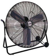 Air King - 30" Blade, 1/4 hp, 3,450, 6,000 & 7,650 CFM, Low Floor Stand Industrial Circulation Fan - Makers Industrial Supply