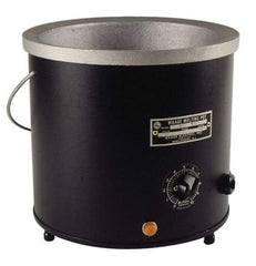 WAAGE - 1 Gal, 5-1/2" Deep, 150 to 450°F, Dip Coat Pot - 8" ID, 230 Volts, 1000 Watts - Makers Industrial Supply