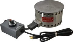 WAAGE - 5" High, 115 Volt Hot Plate - 100 to 1000°F, 1 Burner, 1250 Watt, 8" Diam, 11 Amps - Makers Industrial Supply