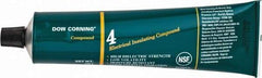 Dow Corning - 5.3 Ounce Tube Electrical Insulating Compound - 212°F Flash Point, 450 V/mil Dielectric Strength, Flammable, Plastic Safe - Makers Industrial Supply