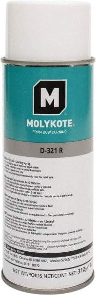 Dow Corning - 11 oz Aerosol Dry Film with Moly Lubricant - Gray/Black, -290°F to 840°F - Makers Industrial Supply