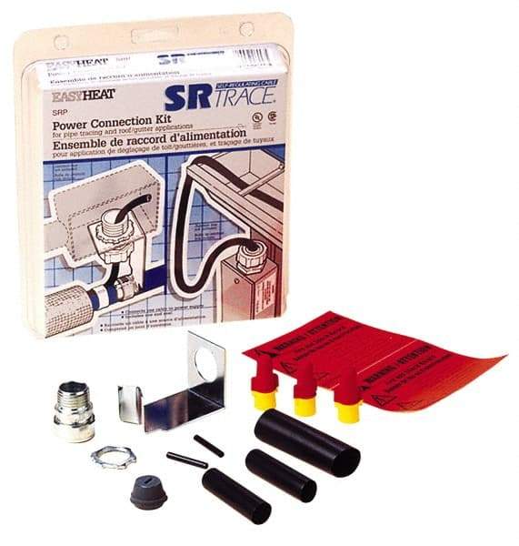 EasyHeat - Easy Heat Self Regulating Heat Protection Cable Powerend Kit - Makers Industrial Supply