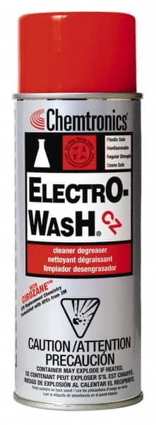 Chemtronics - 12 Ounce Aerosol Electrical Grade Cleaner/Degreaser - 17 kV Dielectric Strength, Nonflammable, Plastic Safe - Makers Industrial Supply