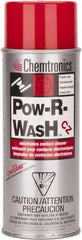 Chemtronics - 12 Ounce Aerosol Contact Cleaner - 31 kV Dielectric Strength, Nonflammable, Plastic Safe - Makers Industrial Supply