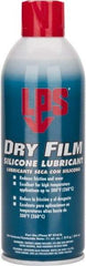 LPS - 16 oz Aerosol Dry Film/Silicone Lubricant - Clear, 500°F Max - Makers Industrial Supply