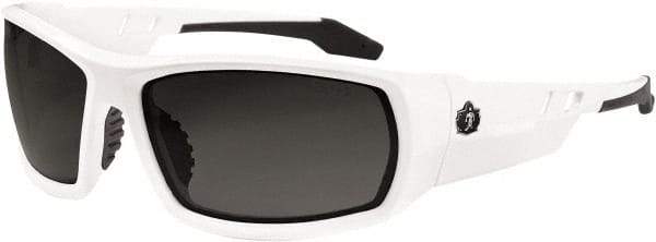 Ergodyne - Smoke Lenses, Framed Polarized Glasses - Uncoated Lenses, Size Universal, Wrap Around - Makers Industrial Supply