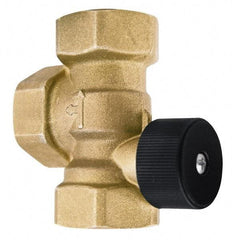 Bell & Gossett - 3/4" Pipe, Brass Manually Operated Plumbing Valve - Buna Seal, FNPT - Makers Industrial Supply