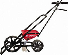 Chapin - 5 Lb Powder Coated Steel Walk Behind Broadcast Landscape Spreader - 14" Poly Wheels - Makers Industrial Supply