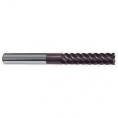 5/16" Dia. - 3" OAL - 45° Helix Firex Carbide End Mill - 6 FL - Makers Industrial Supply