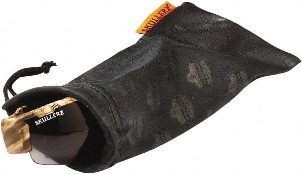 Ergodyne - Black Eyewear Cleaning Bag - Microfiber Polyester, Compatible with All Eyewear - Makers Industrial Supply